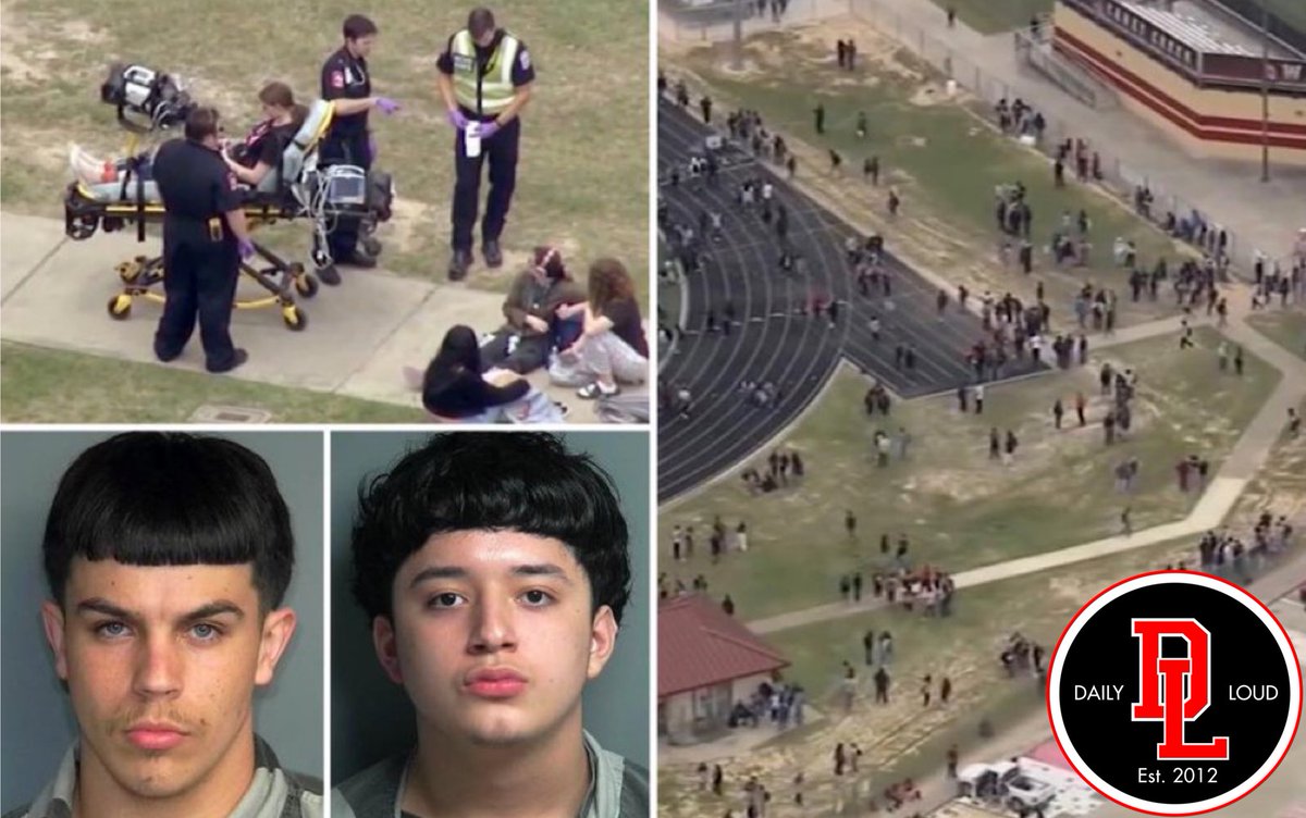 DailyLoud's tweet photo. Texas teens have been charged with felonies for allegedly unleashing a noxious “fart spray” inside their high school as a prank, sickening multiple students and triggering multiple evacuations. https://t.co/nCYhm3Mymz