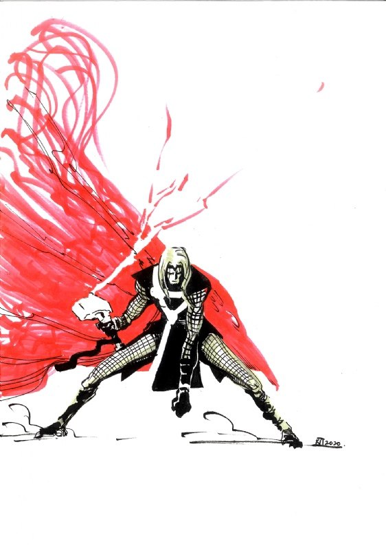 #Mangeekom
#Marvel #Thor 

Artist #Ram_Venkatesan @therightram https://t.co/T5oQa1CQ6A
