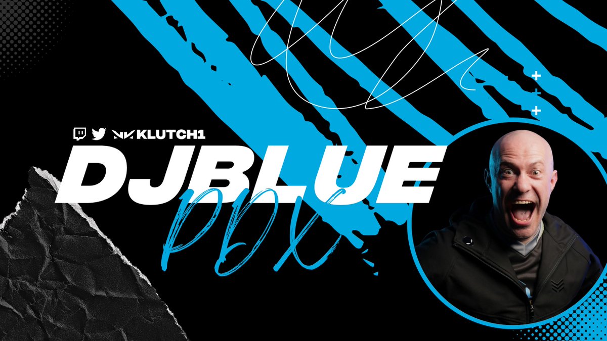 DJBluePDX's tweet image. So much happening today! 
To start with - it&apos;s my 1st day as a @Klutch1 Partner! So much to talk about! 

PLUS I&apos;ll be showing off the NEW #PROX2 @LogitechG Headphones for DJing.

AND I have another code worth 100 entries into the @CLXGaming Giveaway! 
Show starts NOW
Links Below