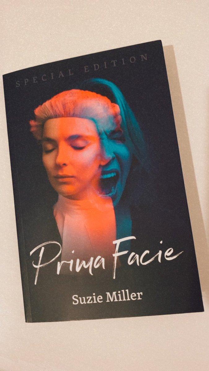 Look what arrived today! 

I feel extremely honoured to hold this in my hands and it really needs to be spread around the world reaching as many people as possible. 

Because something has to change. 

@estreetprods #primafacie #suziemiller #jodiecomer