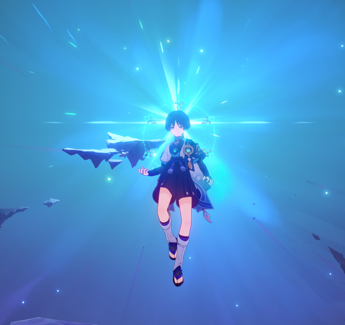 It's a shame that genshin mechanics doesn't allow us to take pictures in the dungeons. I used a little photoshop magic to create this