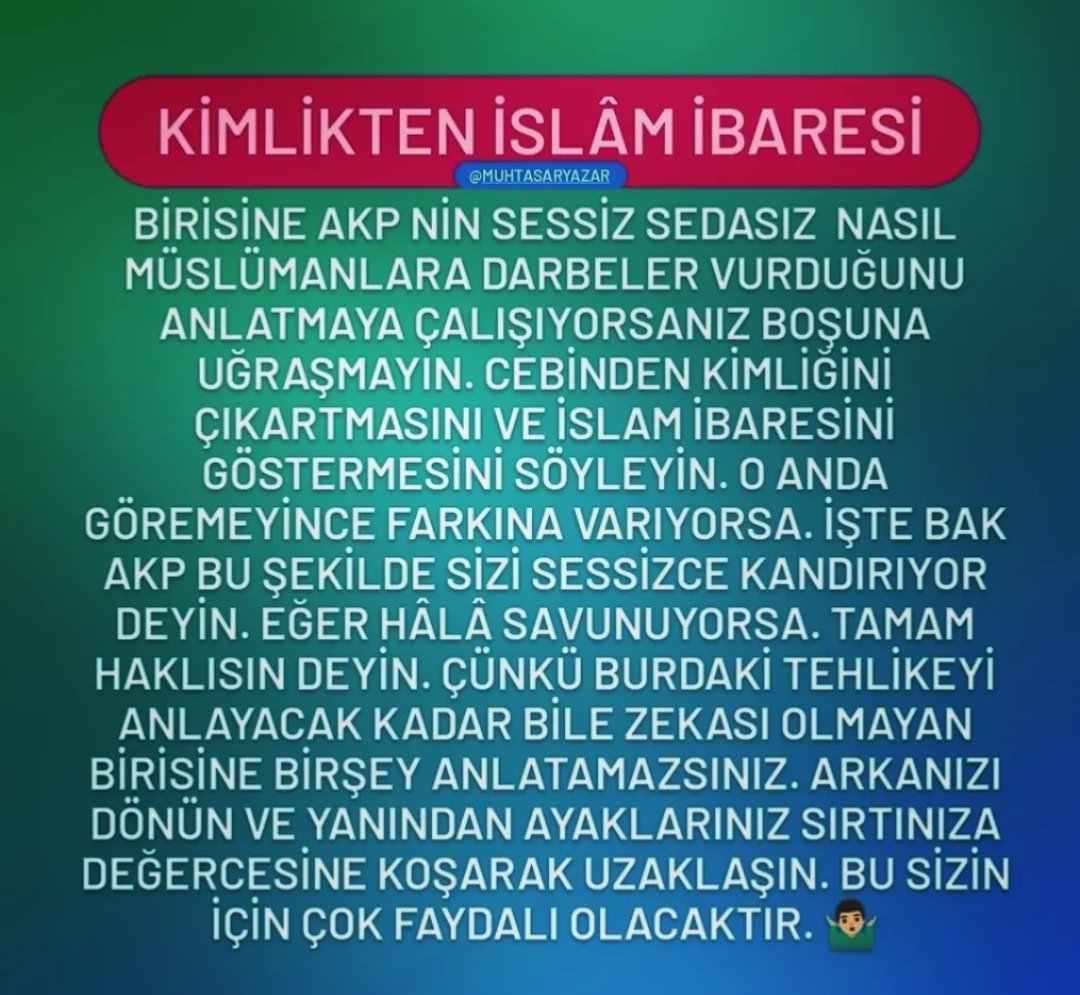 EhliRabita's tweet photo. @busrrr_244 Tüm Müslümanlara önemle duyrulur.... https://t.co/DYe97h5fsr