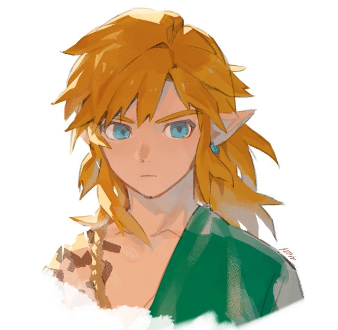 「link white background」Fan Art(Latest)｜4pages