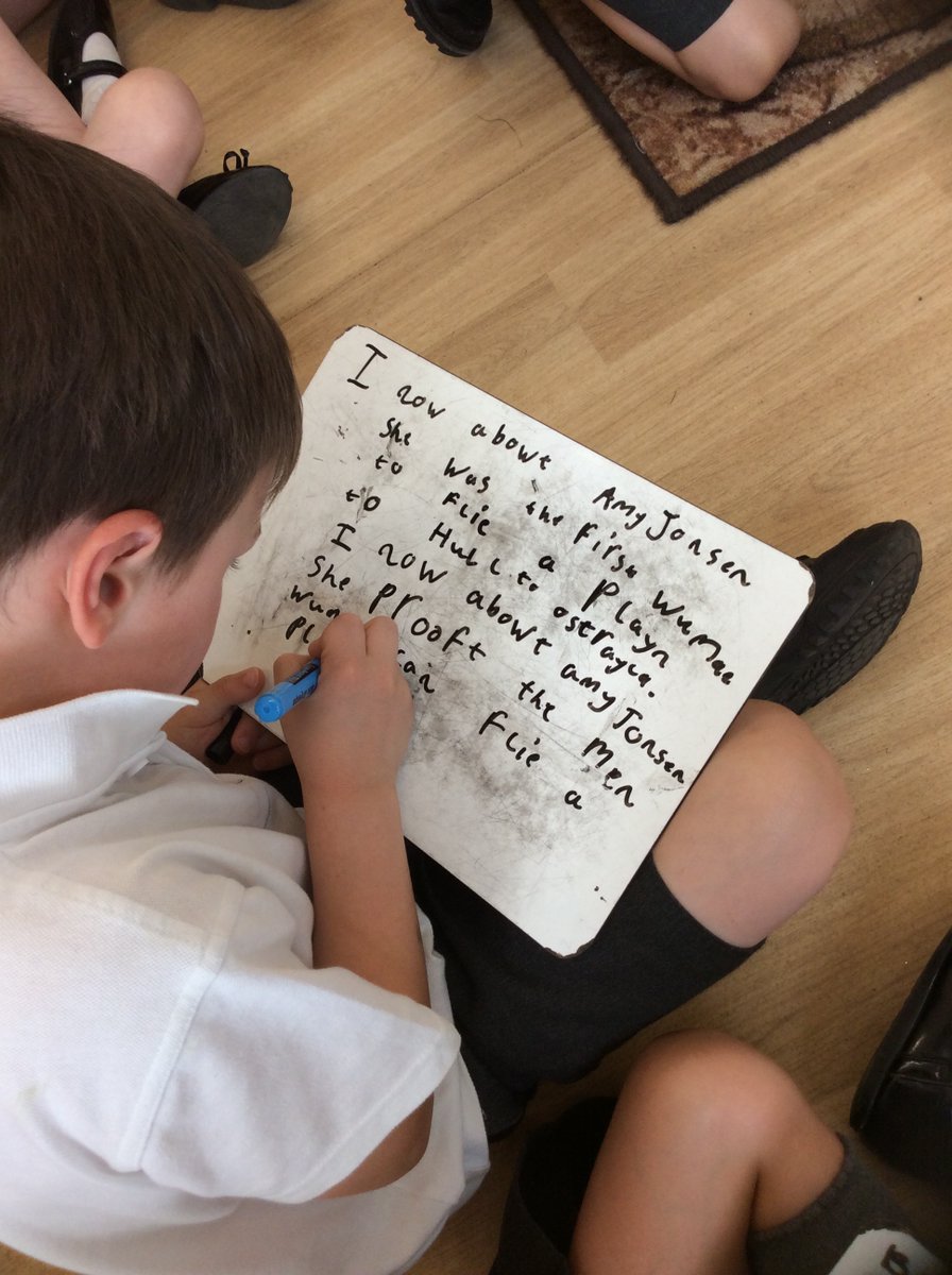 BPSHull's tweet photo. 1AA have blown me away with their knowledge of Amy Johnson. They have loved learning all about her achievements, well done all! #BPSHistory https://t.co/q5lpr40h17