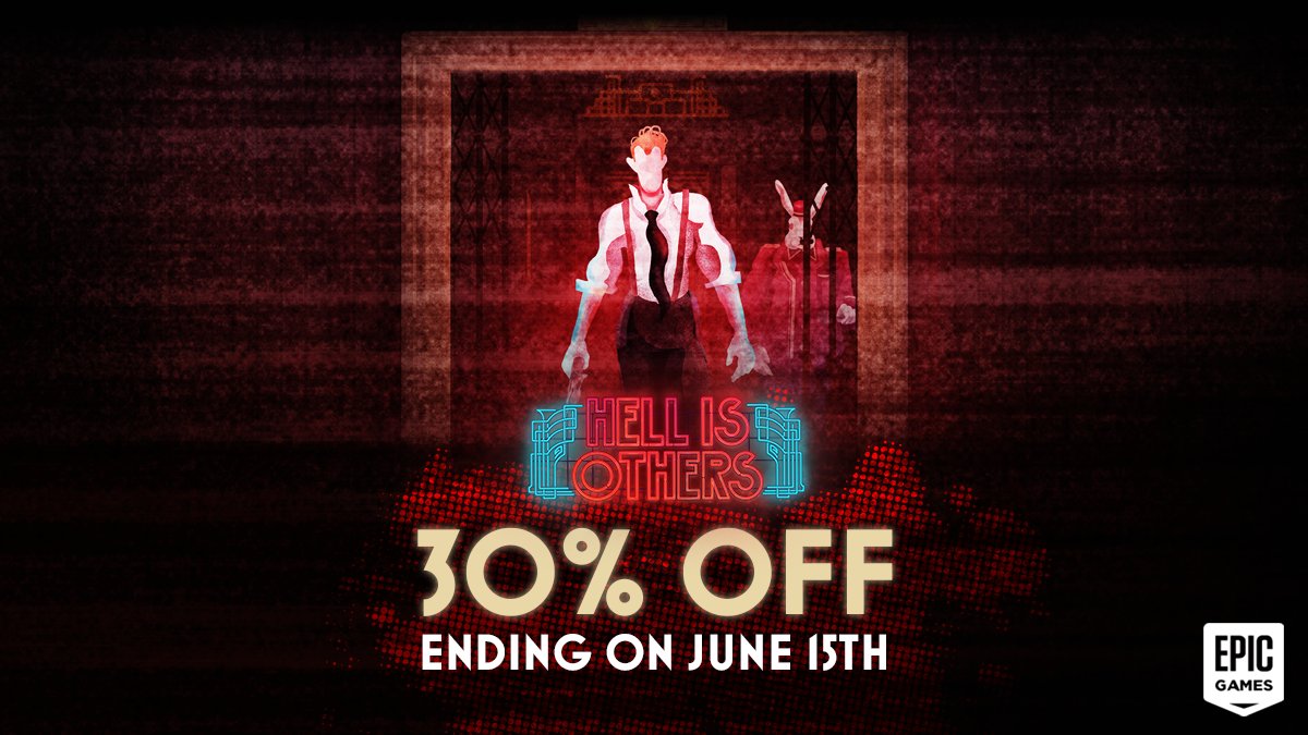 Don't miss out on our Sale on the Epic Games Store.

Get Hell is Others 30% off now until June 15th.

bit.ly/HiOEpicGames

#Noir #SurvivalGame #EpicGames #PixelArt