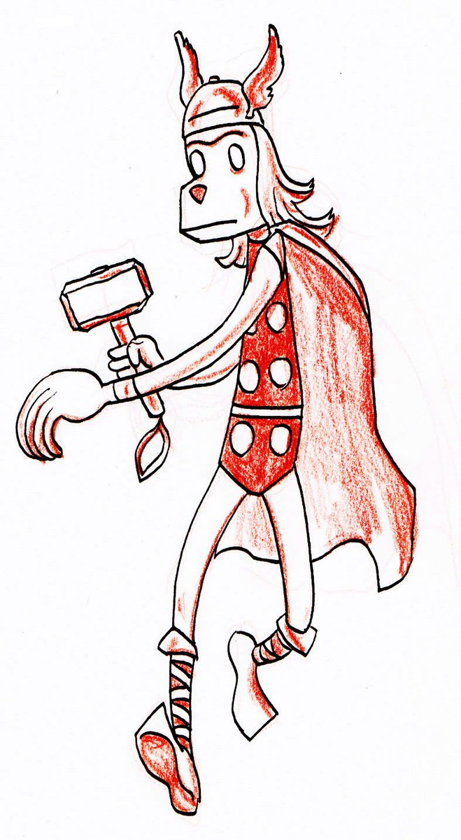 JackX9999's tweet image. Thorsday #MightyThor  #JackKirby