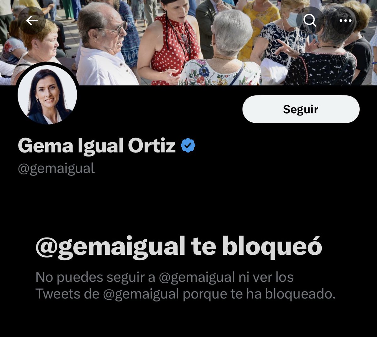 santandersucio's tweet photo. #GemaTeEscucha, pero sólo si dices lo que ella quiere oír. https://t.co/VVf27AjWaS