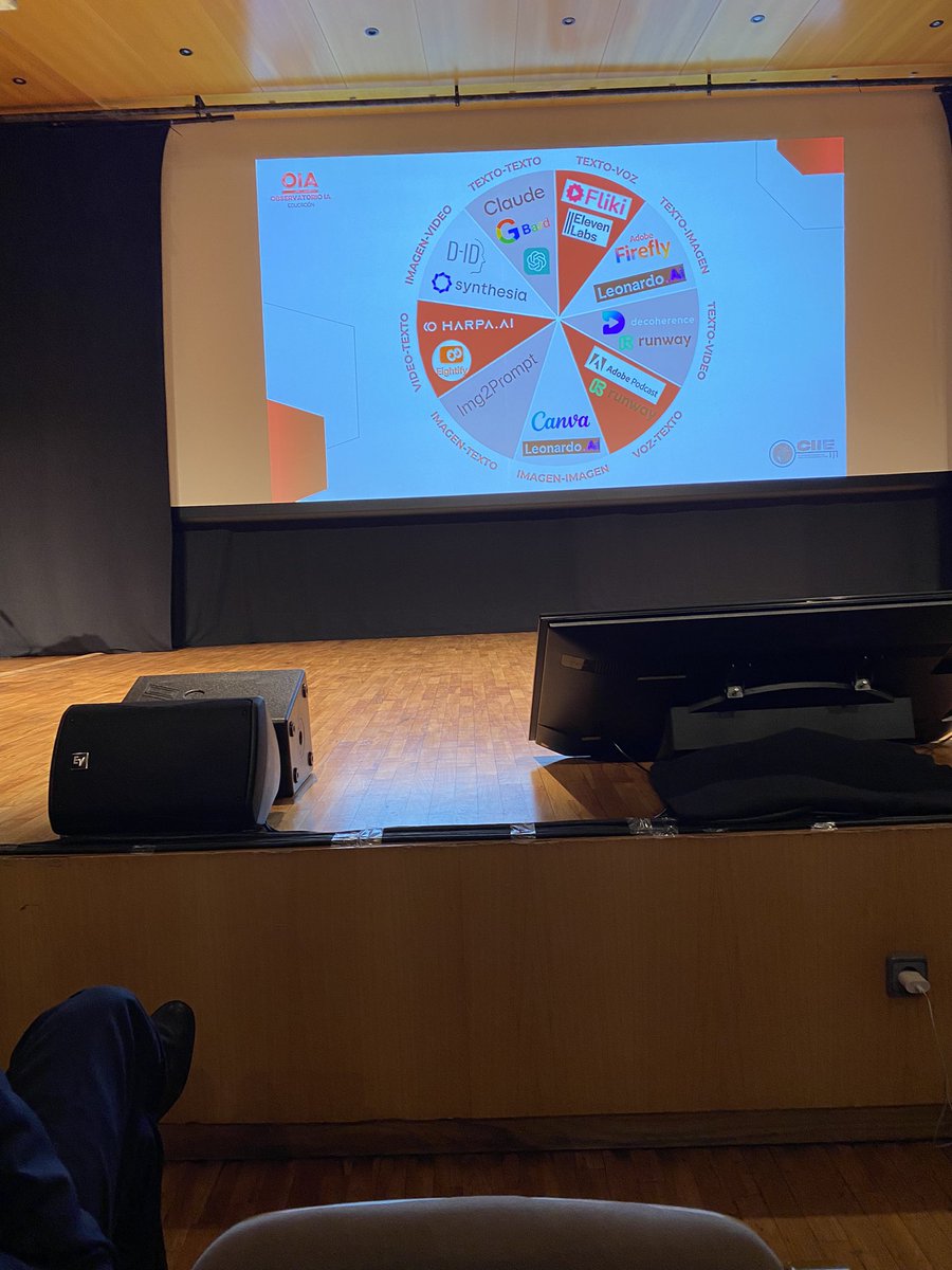 Presidente de <a href="/MaecenasEyC/">Maecenas Educación</a> nos insta a anticiparnos a los cambios provocados por tecnologías tan disruptivas como la #InteligenciaArtificial El problema no es la bala. El problema es la velocidad a la que viene 😅
<a href="/JNavalpotroB/">josenavalpotro.com</a>
#ucomurconecta