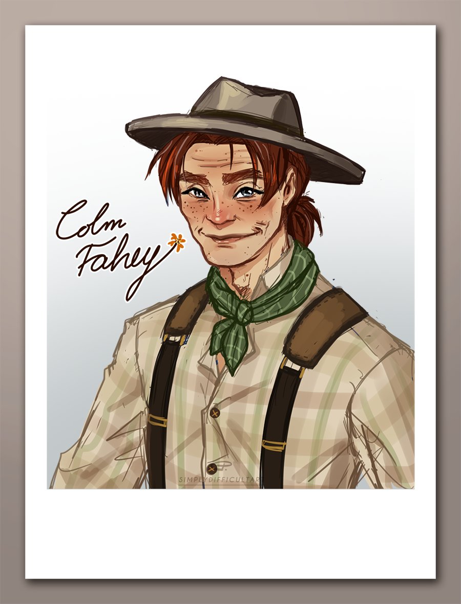 🧡 Colm Fahey 🧡 
aka. the actual adoptive dad of the Crows.

#sixofcrows #crookednkingdom #colmfahey #grishaverse