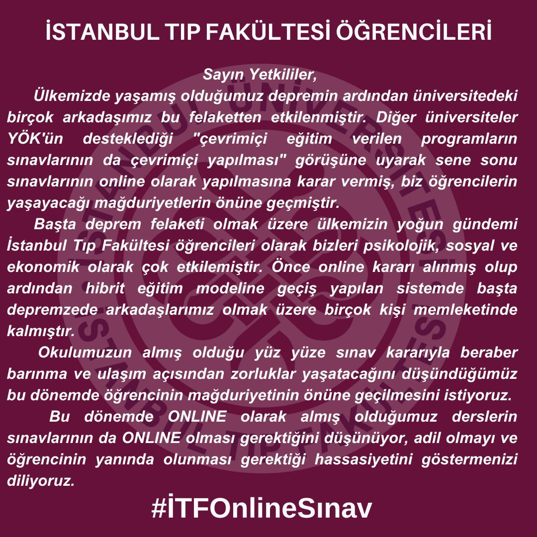 #itfonlinesınav <a href="/tufantukek/">Prof. Dr. Tufan Tükek</a>
