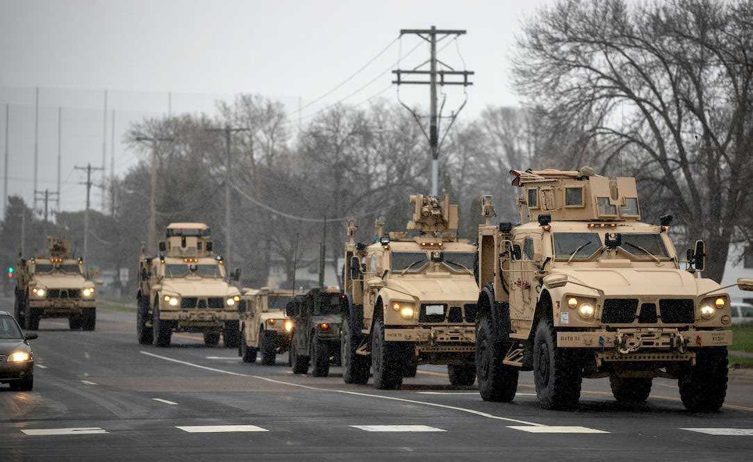 SRA_Minnesota's tweet image. Tim Walz in 2023: “George Floyd’s murder ignited a global movement, and awakened many Minnesotans”

Tim Walz’s real-time response to said movement: