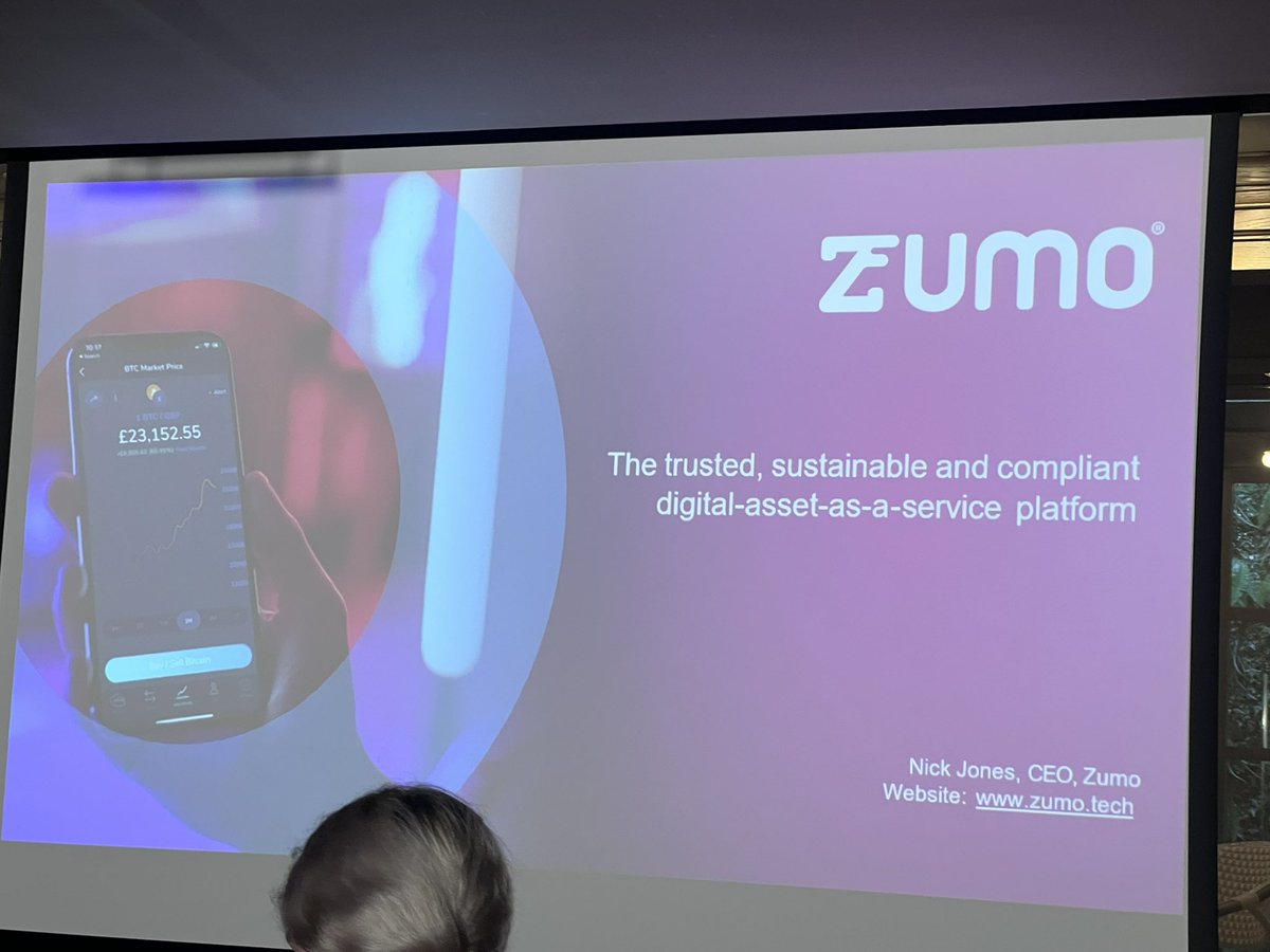 SteedmanAccts's tweet photo. Nick Jones of @Galvanisedigi and Zumo discusses the trials and tribulations of setting up custodial digital asset wallets in Scotland #cryptolabscot https://t.co/DdhcLieasC
