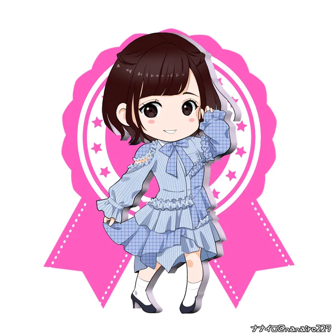 Happy birthday!!! れいにゃん卒コンお疲れ様でした! そしてたくさんありがとう #ナナニジ #宮瀬玲奈