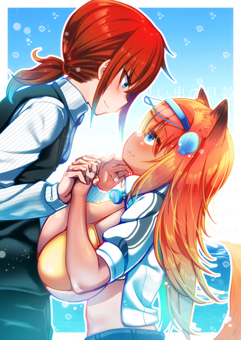 オリキャラちゃんたちを描かせていただきました～!
ありがとうございます! 