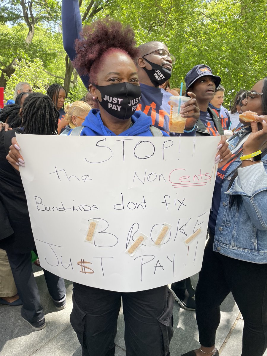 Without human services, the City would lose a valuable partner in carrying out essential services that it is mandated to provide. <a href="/NYCMayor/">Mayor Eric Adams</a> YOU need us - so #JUSTPAY us! #DayWithoutHumanServices