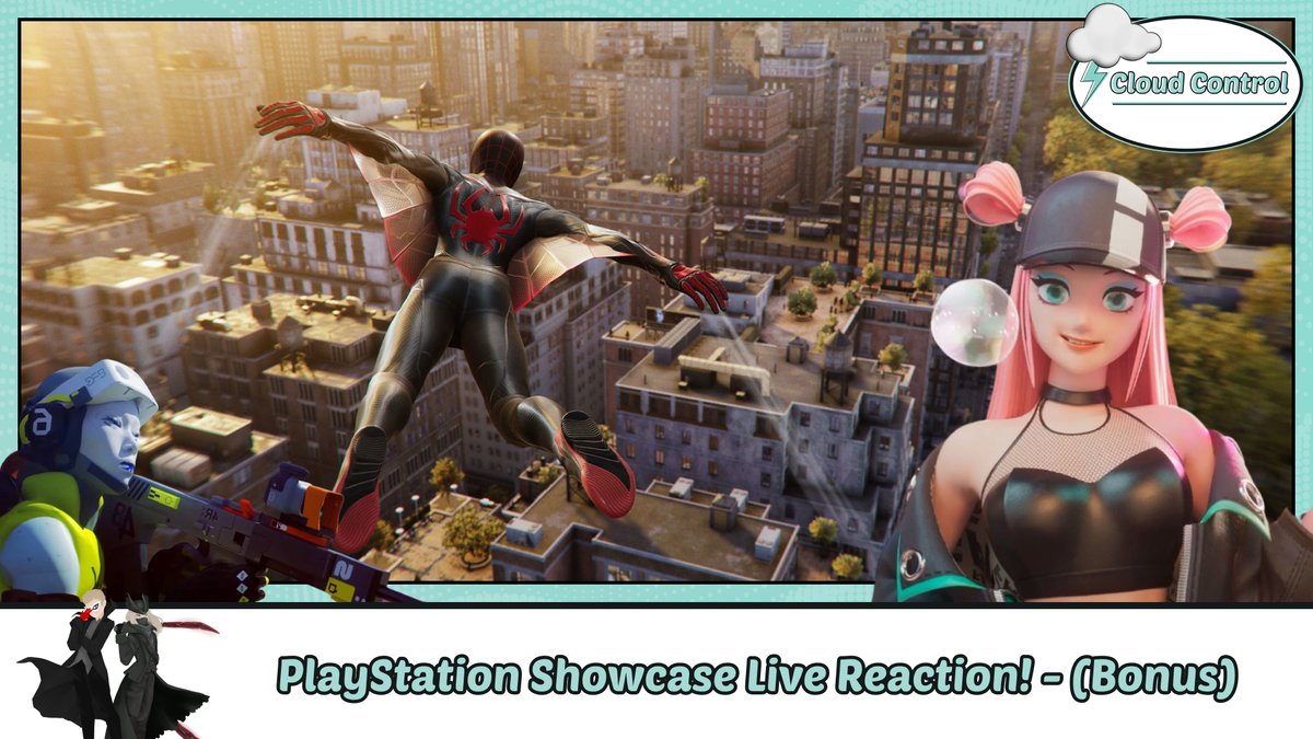CloudControlPod's tweet image. Miss yesterday's #PlayStationShowcase?

Watch it with us on this bonus episode!

Audio: podcasters.spotify.com/pod/show/cloud…
Video: youtu.be/8AWKF6v0eOo

#playstationshowcase2023 #PSVR2 #PlayStation5 #PlayStation #SpiderMan2 @PlayStation @PlayStationCA