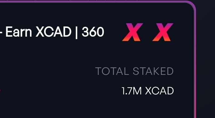 Marcovdaal's tweet image. There is still a lot of faith in $XCAD even when the price is down ATM. 3.1 MILLION XCADS locked up for at least 6 months. 1.7 MILLION for 1 year 🤯🤯
The way to handle is long term vision 👌💪 #bestproject $PLAY #Watch2Earn #BNB #Zilliqa