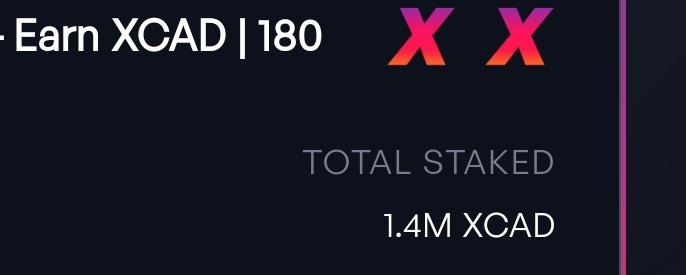 Marcovdaal's tweet image. There is still a lot of faith in $XCAD even when the price is down ATM. 3.1 MILLION XCADS locked up for at least 6 months. 1.7 MILLION for 1 year 🤯🤯
The way to handle is long term vision 👌💪 #bestproject $PLAY #Watch2Earn #BNB #Zilliqa