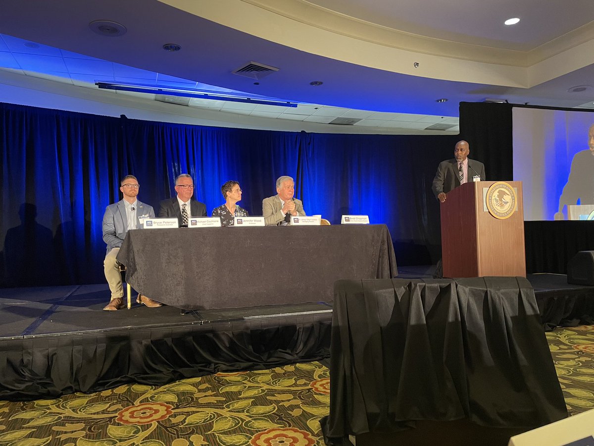 Interesting panel on BWC research at #NIJ2023.