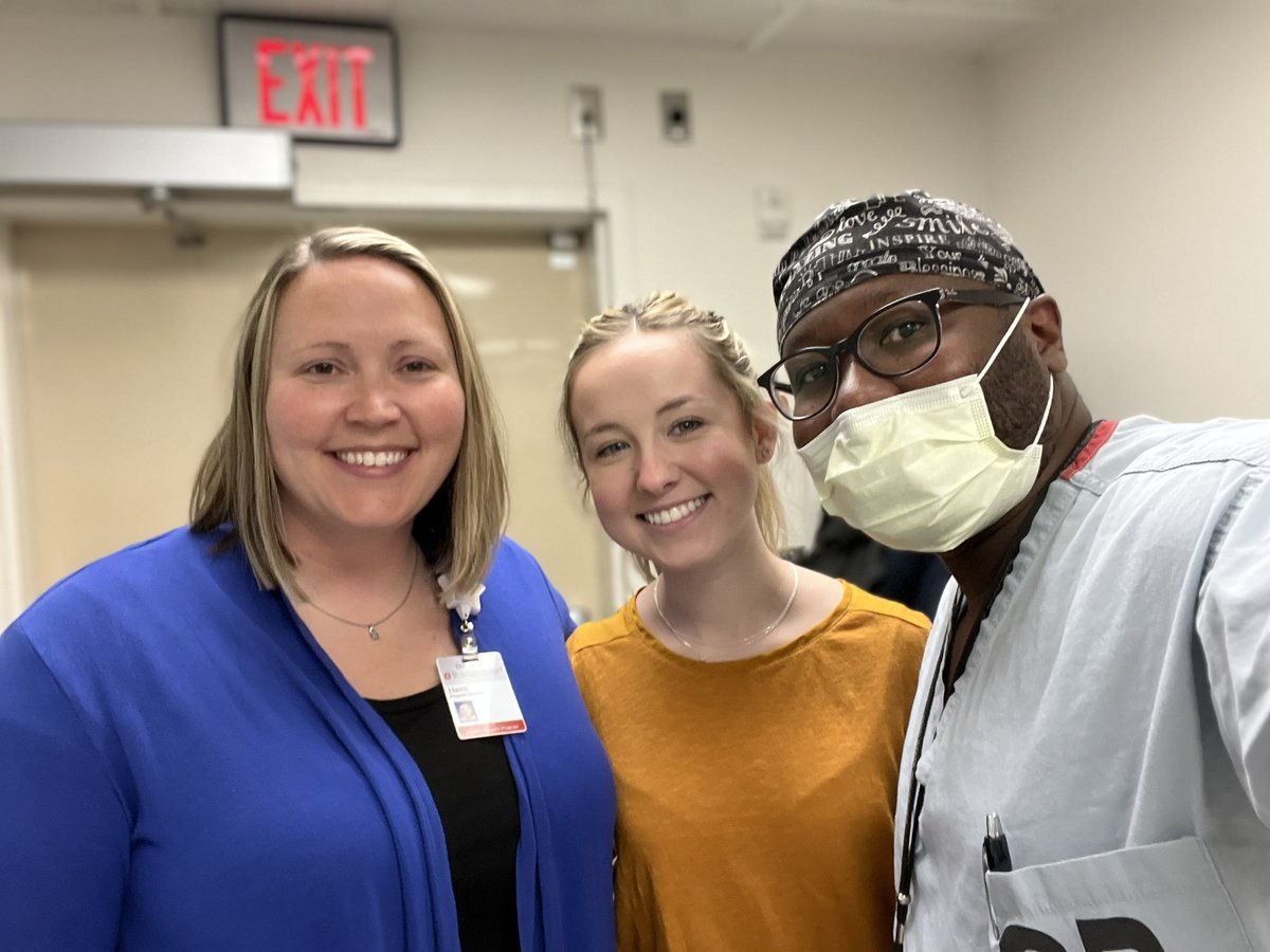 This is the team behind the Gen Surg Skill Lab curriculum <a href="/OhioStateSurg/">Ohio State Wexner Medical Center Surgery Dept.</a> . Many thanks to <a href="/PieperHeidi/">Heidi Pieper</a> (right), Kaitlyn Mooney (center), &amp; <a href="/AEjaz85/">Aslam Ejaz</a> (not pictured) for leading one of the most robust skill curriculum programs in Gen Surg training. <a href="/AEjaz85/">Aslam Ejaz</a> <a href="/timpawlik/">Timothy M. Pawlik</a> <a href="/OSUWexMed/">The Ohio State University Wexner Medical Center</a>