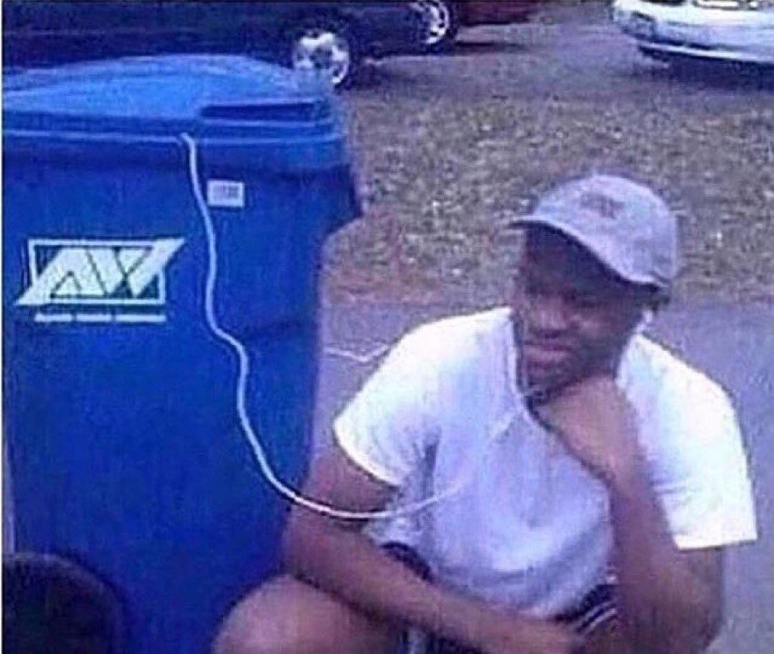 What music is he listening to?