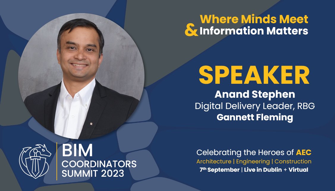 BIMCoordinators's tweet image. We are delighted to announce @stevePEanand, from @GannettFleming, as a Speaker at the BIM Coordinators Summit 2023. See more here: bimcoordinatorsummit.net/speaker/anand-….

#BIM #BIMcoordinatorSummit2023 #BIMheroes #AEC #Architecture #Engineering #Construction #DigitalTransformation #Innovation