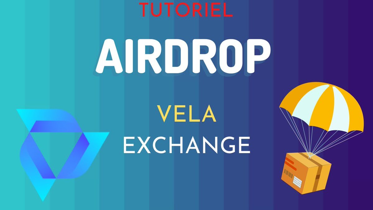 Ludarfr's tweet photo. Airdrop $VELA 🪂

Fais ces actions pour être éligible 👇🏻

⏳ : 10 min 
💰 : 2000 $ https://t.co/mDF07HRjrT