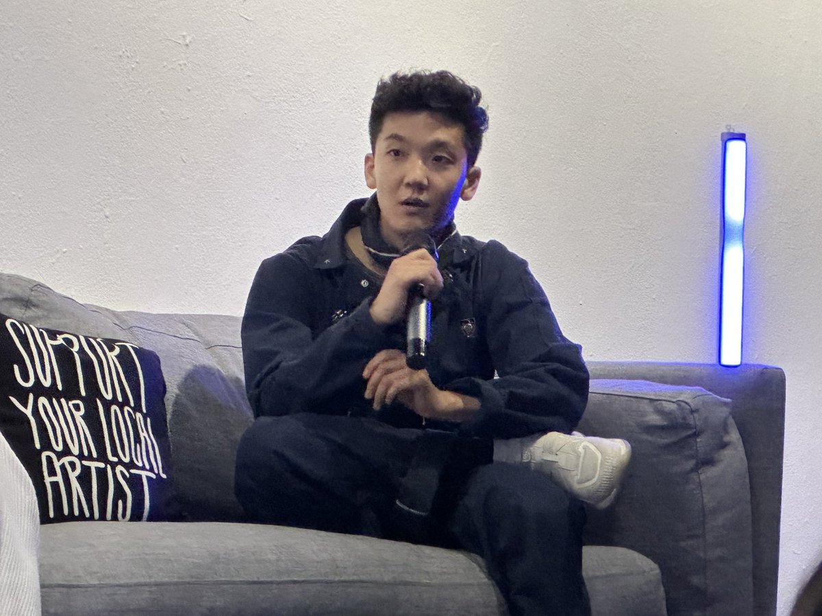 yperspace's tweet photo. Great event Secret Wednesday @SCRTWDNSDY  at Secret Walls @thesecretwalls celebrating AAPI Heritage month with artist Ibuki Kuramochi @Ibuki_Kuramochi  and LG Kim  @astrothebaptist moderated by Elmo @elmosaves 

Great speaking and meeting everyone @undiagnosed_1 @2ripsgawd @rpaske @Tripura_Maha @EvelynDiamondLA  @DannyTheDriver  #nftevent #nftevents #RugRadio @RugRadioFrance @RugRadio #nftlosangeles