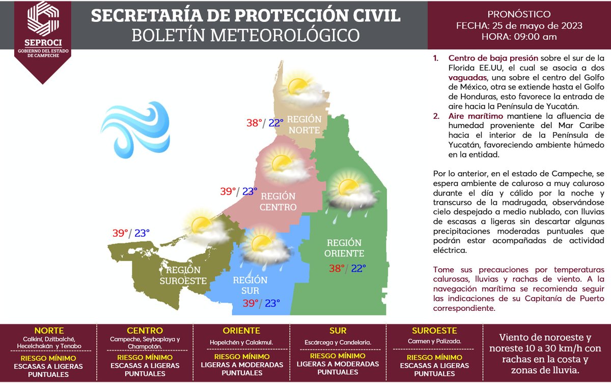 #ProtecciónCivilSomosTodos #CampecheGobiernoDeTodos