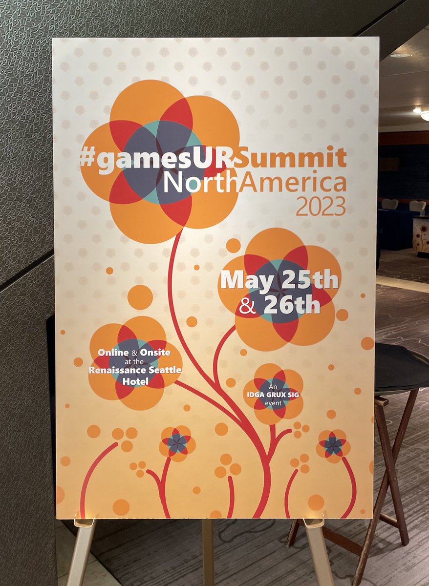 PlayerResearch's tweet photo. We’re at #gamesUR!

Head to our table opposite registration to grab a sticker, an overview of our insight services, or check out our open roles.

@Seb_Long will be speaking at 4pm on playtest lab design! https://t.co/OQWOIdiEox