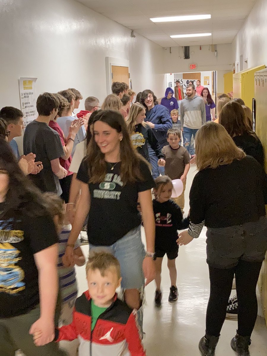 We did our Senior Walkthroughs today with a little added element!!!

We had Seniors ending their High School journey walk with our Kindergartners as they begin their educational journey!!!

It was a great experience for our Seniors &amp; Kindergartners!!!

#Classof2023
#PantherProud