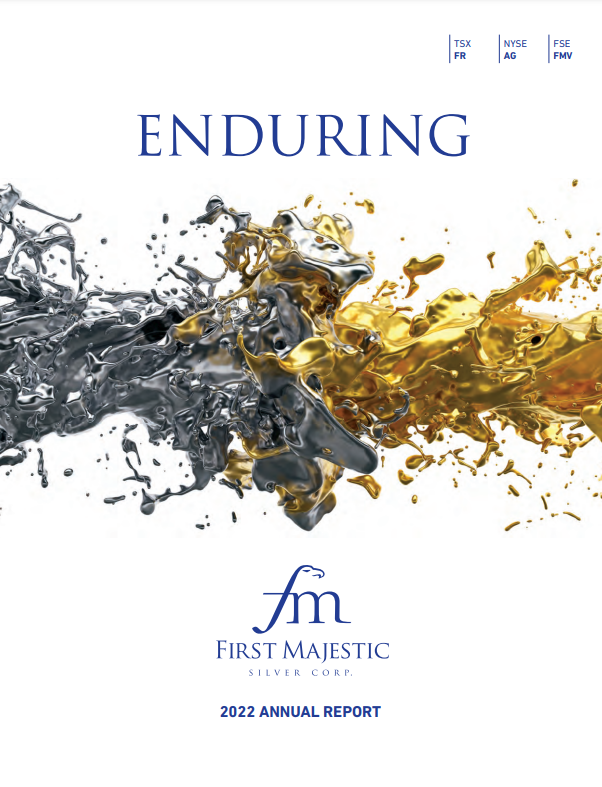 FMSilverCorp's tweet photo. 2022 @FMSilverCorp Annual Report now available. Read about our Milestones in 2022, Looking Ahead, #Silver's Role in a Green Future, a message from President &amp; CEO @keith_neumeyer, and much more! 👉🔗 https://t.co/wLY1AqXlE8 

$AG $FR #TripleDigitSilver #BuyPhysical #GotSilver https://t.co/ePHx85U50l