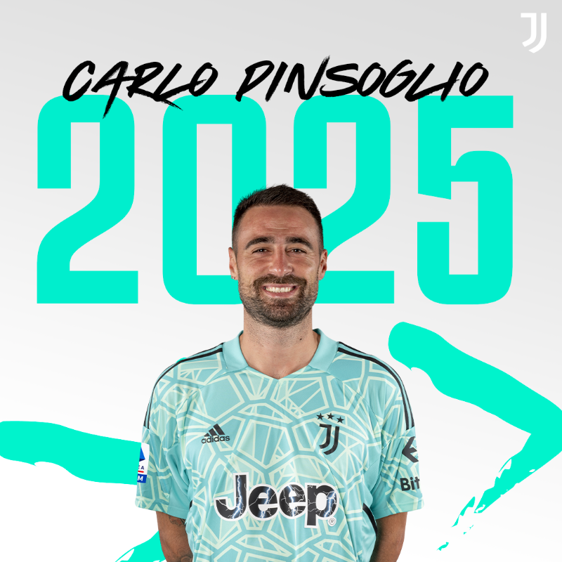 juventusfc's tweet photo. UFFICIALE | Pinso rinnova fino al 2025 ⚪️⚫️
