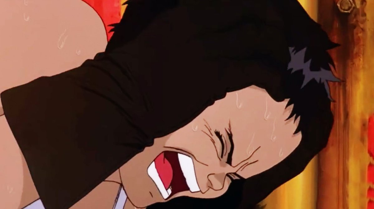 When you haven't eaten anything in days, but then you see Ein's dog food in the fridge—