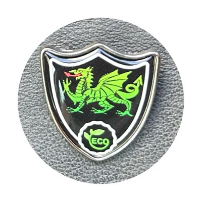Logo newydd Is-bwyllgor Eco <a href="/Cwmrhymni/">YG Cwm Rhymni</a> wedi dylunio gan yr aelodau a disgyblion y Clwb Eco. The new logo for the sub-committee designed by the members and the pupils who attend the Eco club.