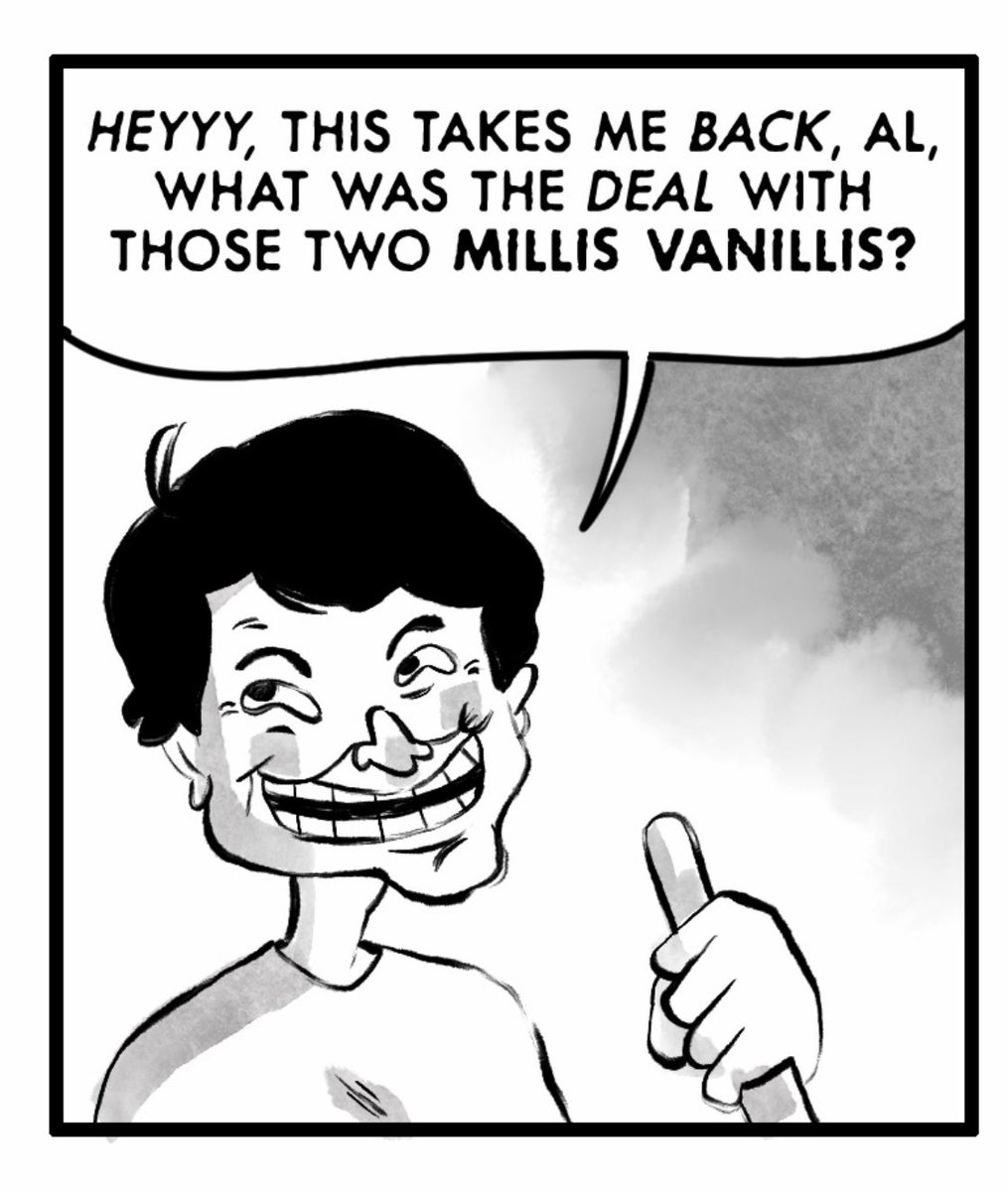jon_died's tweet photo. 22. Baby, Don’t Google Your Topic. Al and Tony ponder life's greatest question: What ever happened to Milli Vanilli?

See 🧵 for full comic link!

#webcomic #indiecomics #freecomics #jdoam https://t.co/UENdtdD4ey