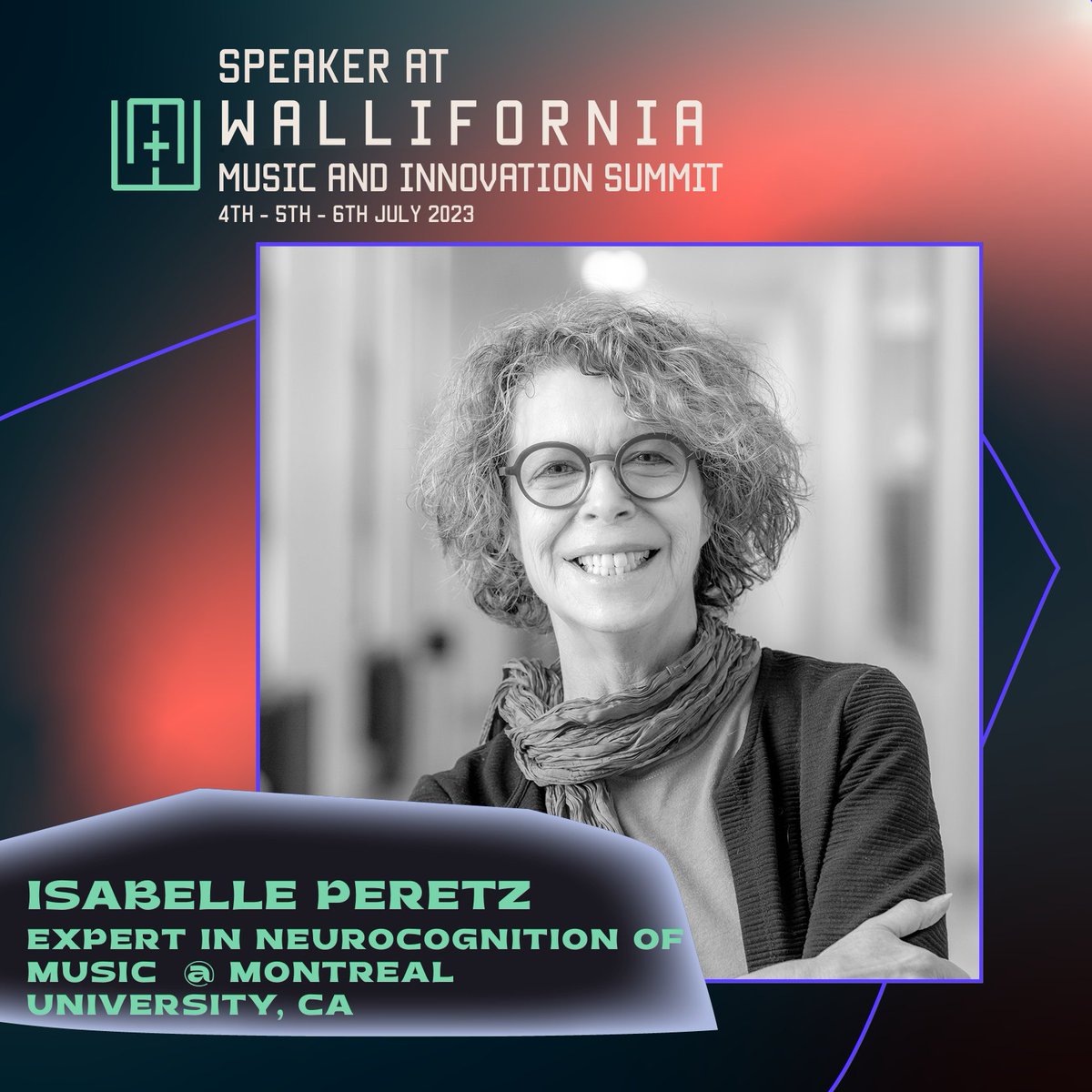 🥁NEW SPEAKER ANNOUNCEMENT🥁

Isabelle Peretz

Don't miss the opportunity to meet her!  ➡️lnkd.in/eJwFzBQM

#MusicTech #Wallifornia #Summit #WMT2023 #investing #venturing #connecting