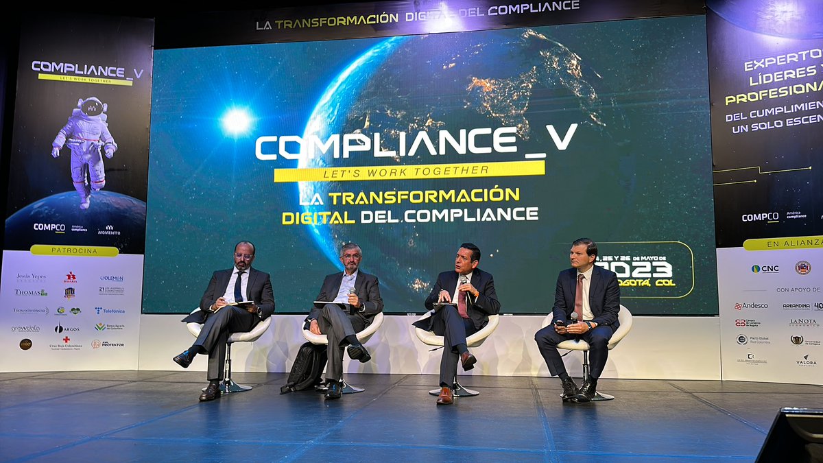 MomenttoLegal's tweet photo. #AEstaHora:
Panel #LibreCompetencia y #Compliance
en #ComplianceV
#AntitrustCompliance
#ComplianceCompetencia
#AntitrustLitigios
#CompetenciaJusta
#AntitrustEnforcement
@jpherrerasaav @CentroCEDEC @JorgEnrikeS @abogados_jesus @AlejoRamirezL
@juamon @ValoraAnalitik https://t.co/5ECukE5u6m
