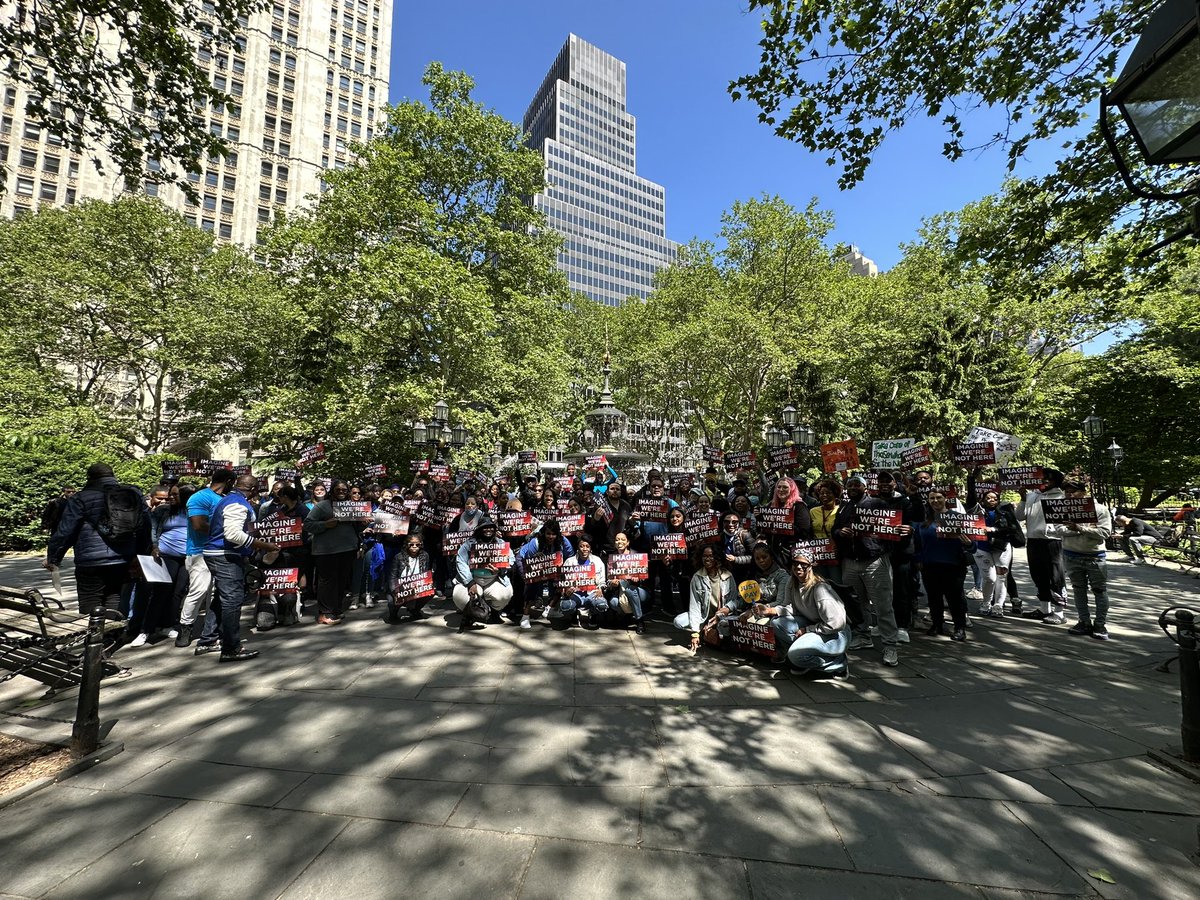 We can’t imagine our city without the human services workers who strengthen our communities everyday with essential services. On a #DayWithoutHumanServices, we’re PAUSING SERVICES to remind the City that they deserve #JustPay and a 6.5% COLA in the budget!