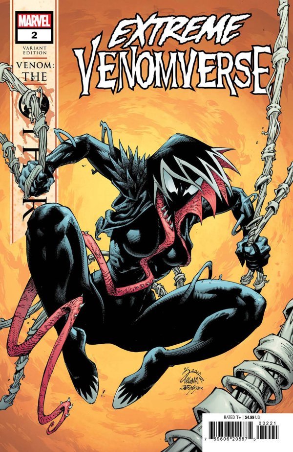 kazrisk's tweet photo. My new comics for this week! 🤩

🔥 #Vanish #7 by @Doncates and @RyanStegman.
⚡ #Thor #34 by @gronbekk and Juan Gedeon w/ Javier Garron's Spider-Verse variant cover.
🖤 Extreme Venomverse w/ Ryan Stegman's "The Other" variant.
🌊 #Quested by @Whatnot, #Zelda variant! https://t.co/oIG2VJX9W0
