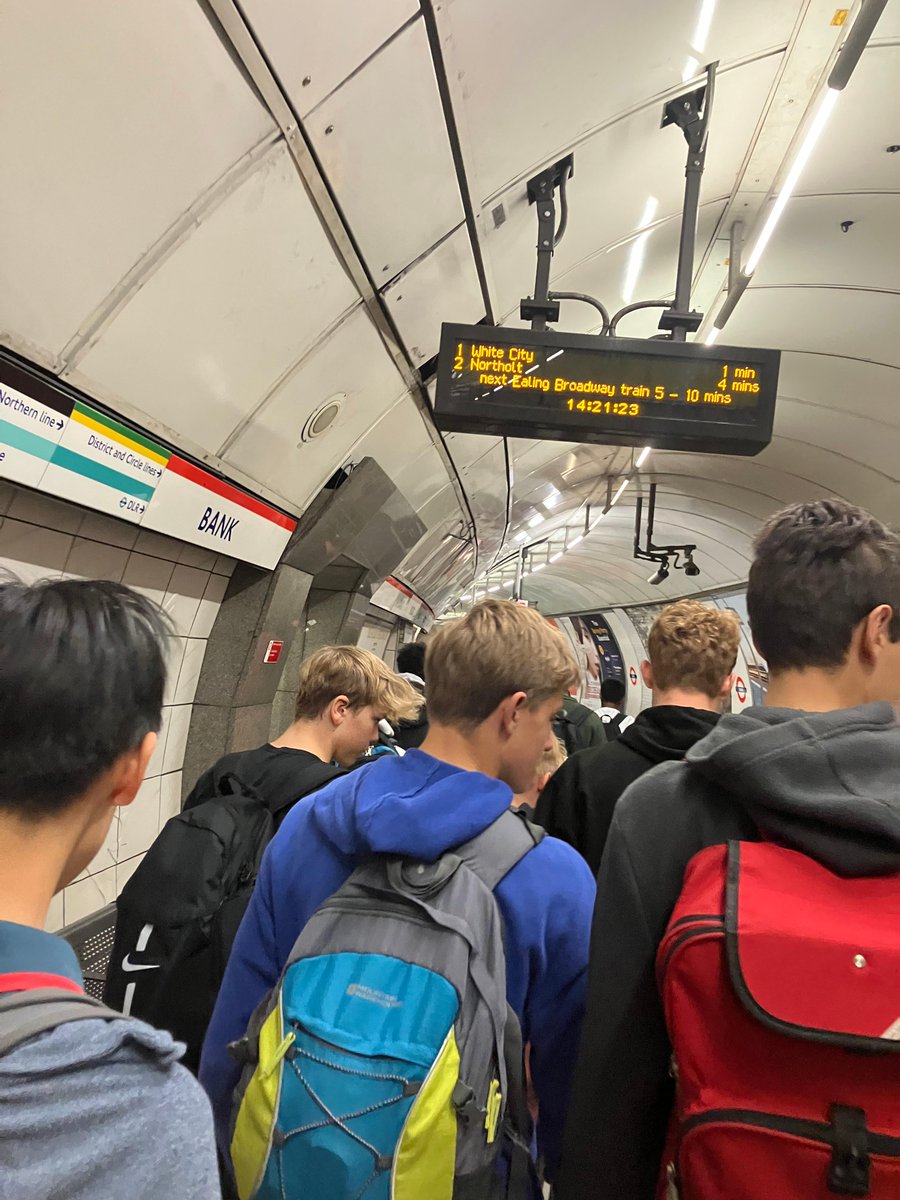 TrinityCroydon's tweet photo. Third-Year students travelled to London for the annual Tube Line Challenge Geography field trip, to continue their investigations on development and inequality. Read more: https://t.co/kxXfqsNZDn
#TrinityGeography #TubeLineChallenge https://t.co/8b2U3KZ2dn