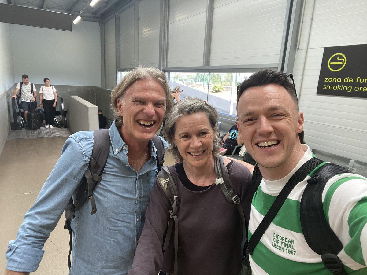 Swear to Christ. This couple approached me in Lisbon airport, told me how much they love the Celtic, and then revealed that their son plays for our “wonderful club.” 
His name is Carl Starfelt.