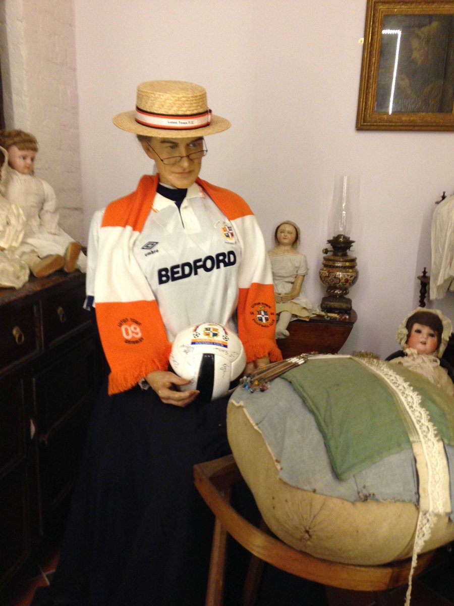 I can't wait to see my boys play on Saturday. So very excited and hoping to join them to celebrate if they win. <a href="/WardownHouse/">Wardown House, Museum and Gallery</a> #acesupported 😀