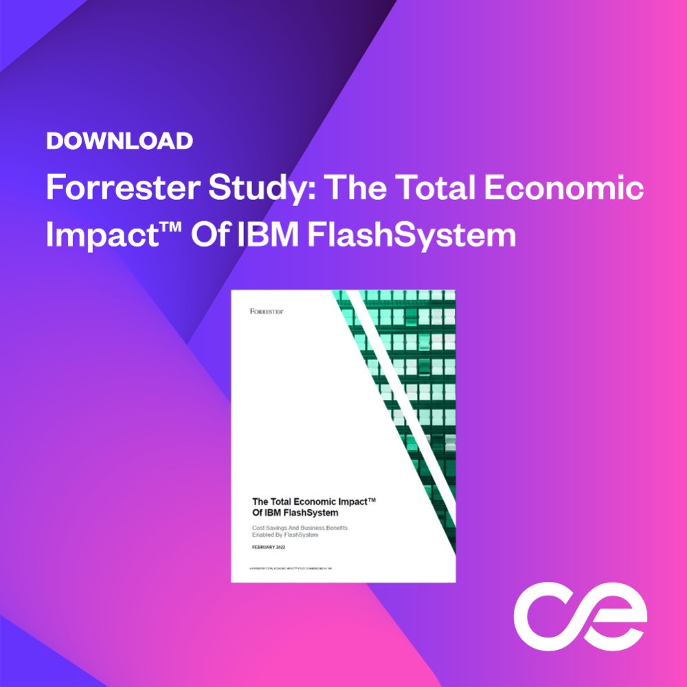 Don't overlook the impact of storage infrastructure on resilience! 

Download the Forrester Report from IBM for valuable insights. Strengthen your organisation's resilience now! 
tinyurl.com/4svj7zhj

#IBMstorage #FlashCopy #CyberVault #ImmutableStorage