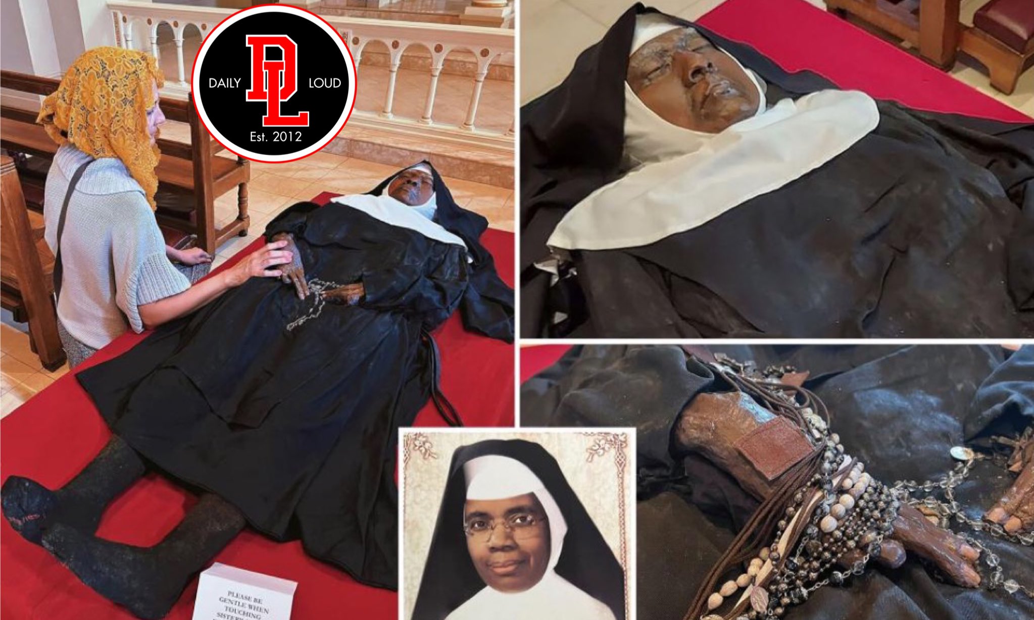 Daily Loud on Twitter: "Nun’s body exhumed 4 years after death and
