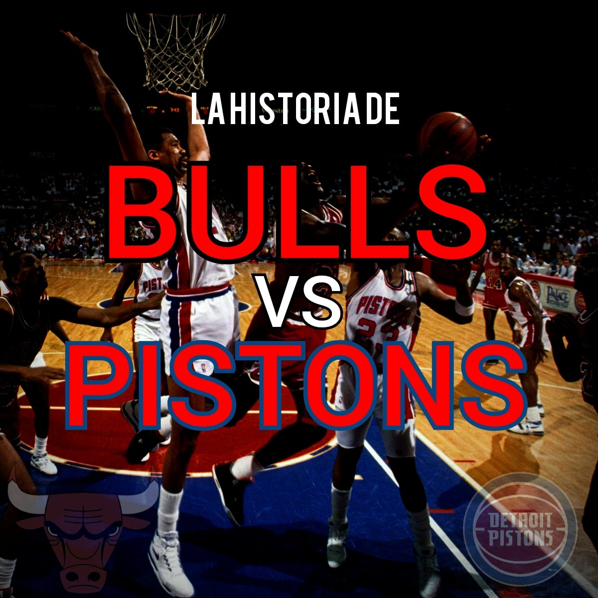 Brunsonista's tweet photo. Hola, acá tengo una nueva entrega de mi serie de "clásicos de la NBA", hoy vamos a hablar de los Chicago Bulls y los Detroit Pistons. https://t.co/0a4nodZptz