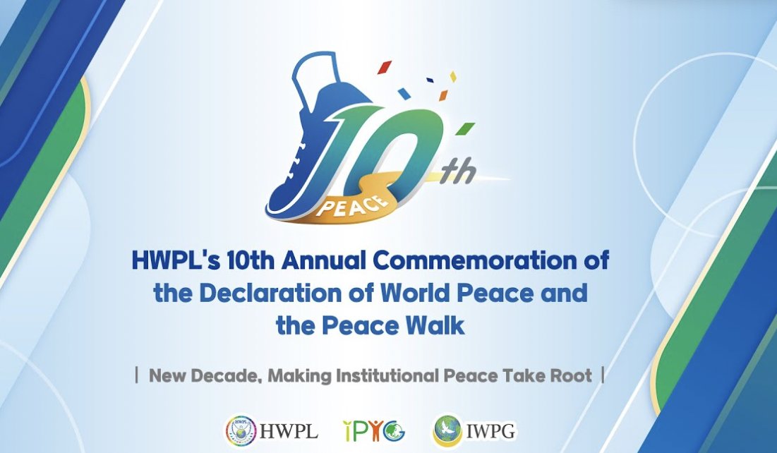 hwpl_sa's tweet photo. Join us for a momentous occasion! 🌍✨ Celebrate the 10th Annual Commemoration of the Declaration of Peace and Cessation of War on 5.25. Let's unite as one to build a world without conflict. Together, we can make peace a reality. #HWPL #PeaceEvent #CessationOfWar #10thAnniversary https://t.co/YeDlMFASfQ