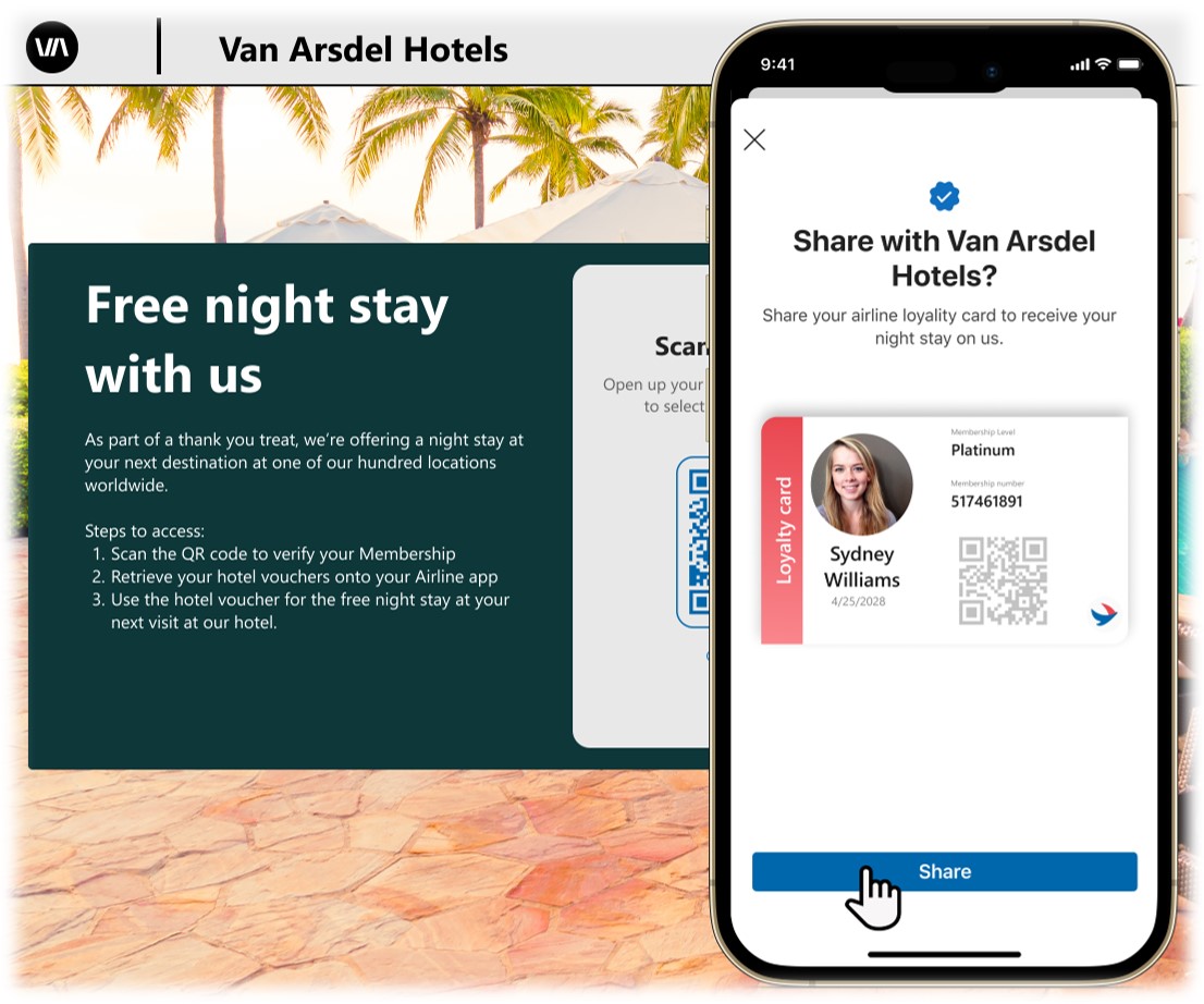 🎉 Introducing #Entra Verified ID SDK at #build2023! Reduce sign-up friction, enhance help desk flows, and reduce fraud risks within your app! Check out the 20-min tutorial by <a href="/Noahsyndergaard/">Noah Syndergaard</a> &amp; <a href="/cljung2/">Christer Ljung</a>. aka.ms/verifiedloyalty. #decentralizedidentity #appdevelopment