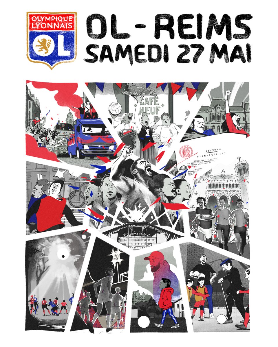 🔴 𝗝𝗼𝘂𝗿 𝗱𝗲 𝗺𝗮𝘁𝗰𝗵𝘀 🔵

⚽ #OLSDR

📆 J22 @D1Arkema
⏰ 17:30
📺 Foot+

📆 J37 @Ligue1UberEats
⏰ 21:00
📺 @PVSportFR

🏟 @GroupamaStadium
📱 #TeamOL

𝐀𝐥𝐥𝐞𝐳 𝐥𝐞𝐬 𝐆𝐨𝐧𝐞𝐬 ! 🦁🔴🔵