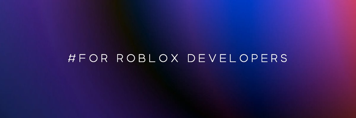 simplybluu's tweet image. Vision Tech is a Roblox Technology company made for #RobloxDev and #RobloxDevelopers. We are for Roblox Developers. Be sure to check out our website on the profile link. More coming this summer.